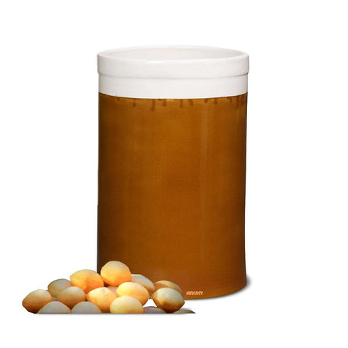 Ceramic Golgappa Water Pot Honey